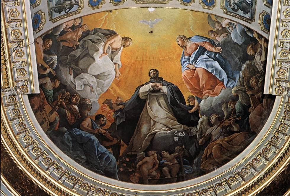 La gloria de Santo Domingo Barroco Guido Reni Pintura al óleo
